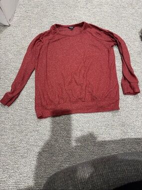 Buffalo David Bitton Heathered Rust Red Pullover